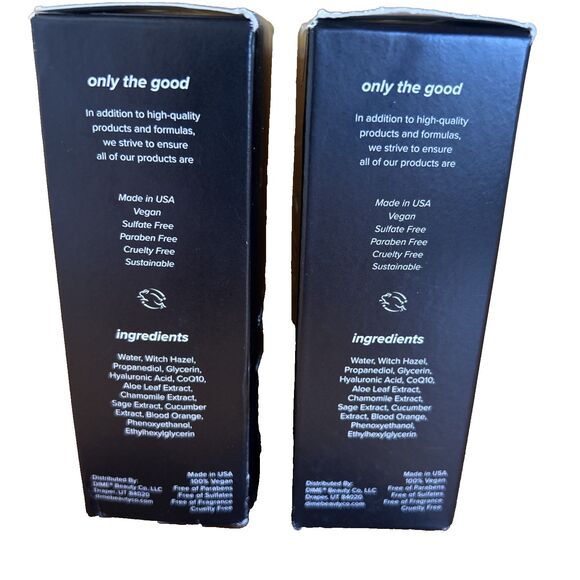 DIME Super Skin Toner Witch Hazel Hydrating Face Bundle- 2 Boxes 2 oz Sealed NEW - Picture 5 of 6